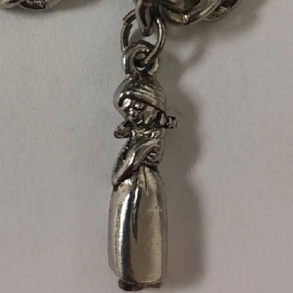 Vintage Jungle book bracelet with 3 charms. - Picture 5 of 5